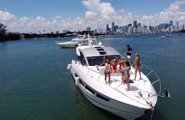 Luxury 60ft Sunseeker Predator 2019 – Miami’s Ultimate Yacht Experience!