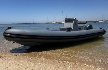 RIB rental in Faro for up to 6 guests