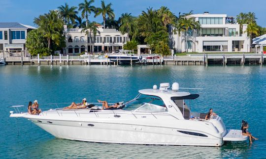 Luxury 50' Sea Ray Yacht Rental in South Beach Miami - All-Inclusive Packages