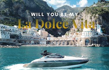 50ft Yacht cruise around Capri and Amalfi coast