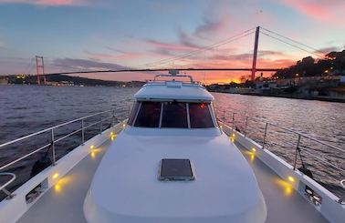 Here is your chance to experience İstanbul on a luxury yacht!