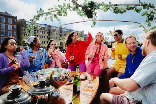 27ft Open Boat Cruise on Brouwersgracht Canal, Amsterdam
