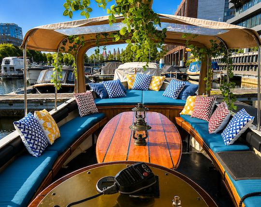 27ft Open Boat Cruise on Brouwersgracht Canal, Amsterdam