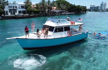 Celebrate with Yacht Party & Sightseeing in Miami Beach — up to 34 Guests! 
