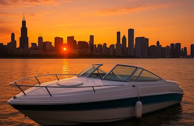 Beautiful Four Winns 225 Sundowner Boat With Big Sound System In Chicago