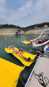 Party Pontoon Rental on Lake Travis, ATX (8 Persons Capacity) - $120/Hour
