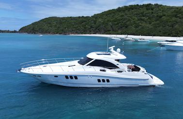 Breathtaking 65' SeaRay Yacht Rental - Immaculate!