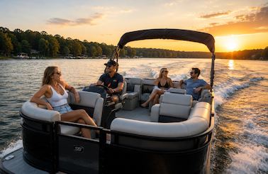 🌊 2026 Dockside Pontoon | Private Lake Norman Cruise
