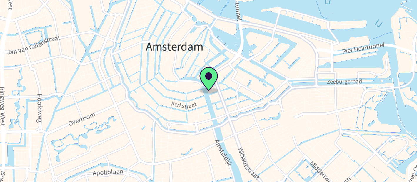 The boat's approximate location on a map