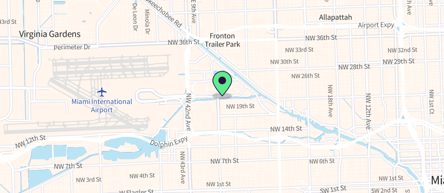 The boat's approximate location on a map