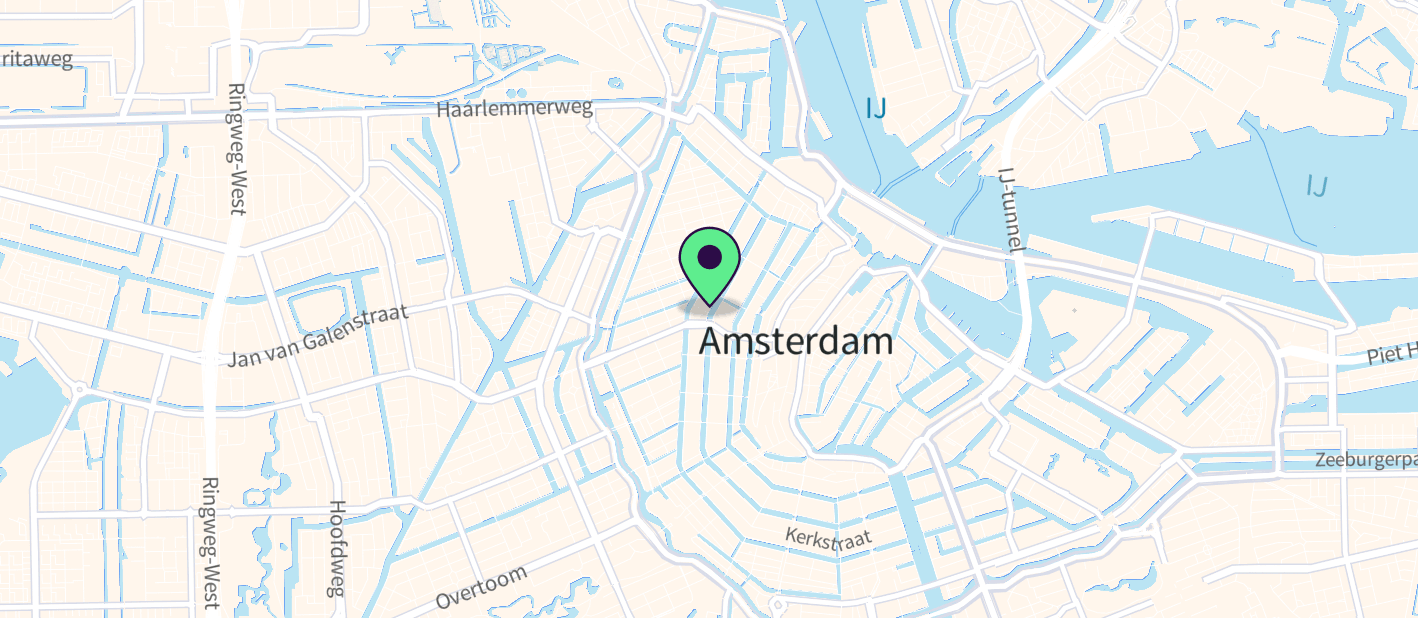 The boat's approximate location on a map