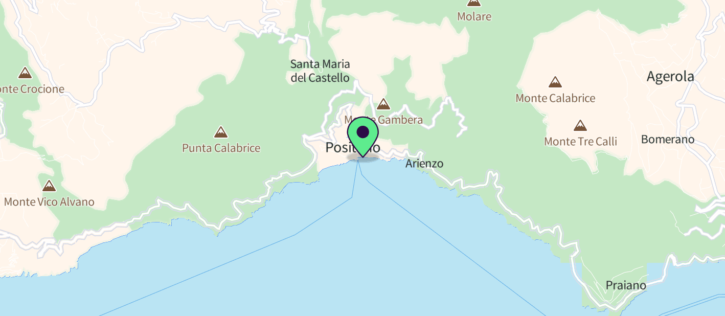 The boat's approximate location on a map